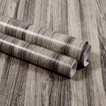 Wood Grain Peel & Stick Wallpaper — Removable, Renter-Safe
