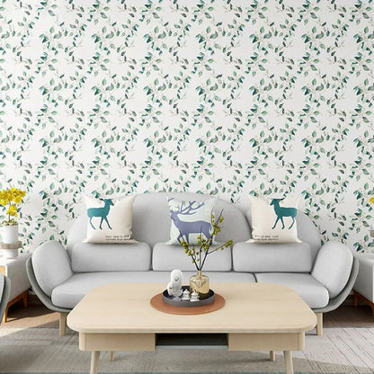Botanical Peel & Stick Wallpaper — Removable, Renter-Safe