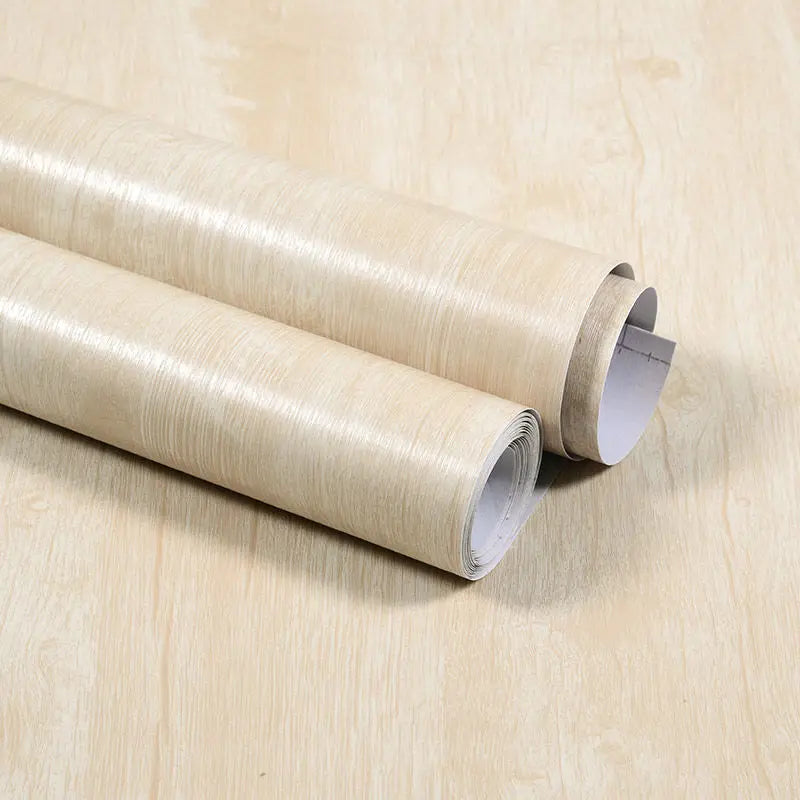 Wood Grain Peel & Stick Wallpaper — Removable, Renter-Safe