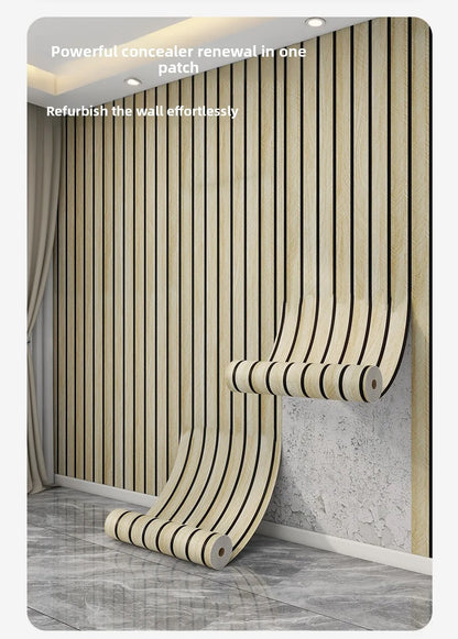 Brown Plaid Peel & Stick Wallpaper — Waterproof